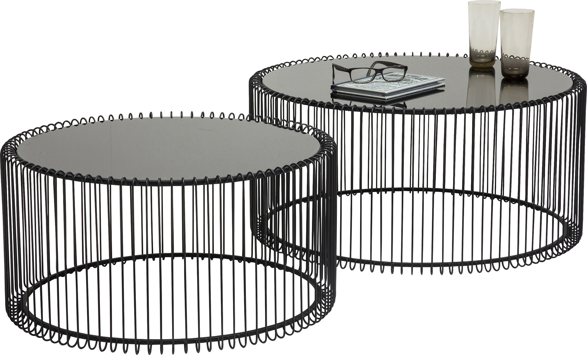 proizvod: Klub sto Wire crna (2/Set).