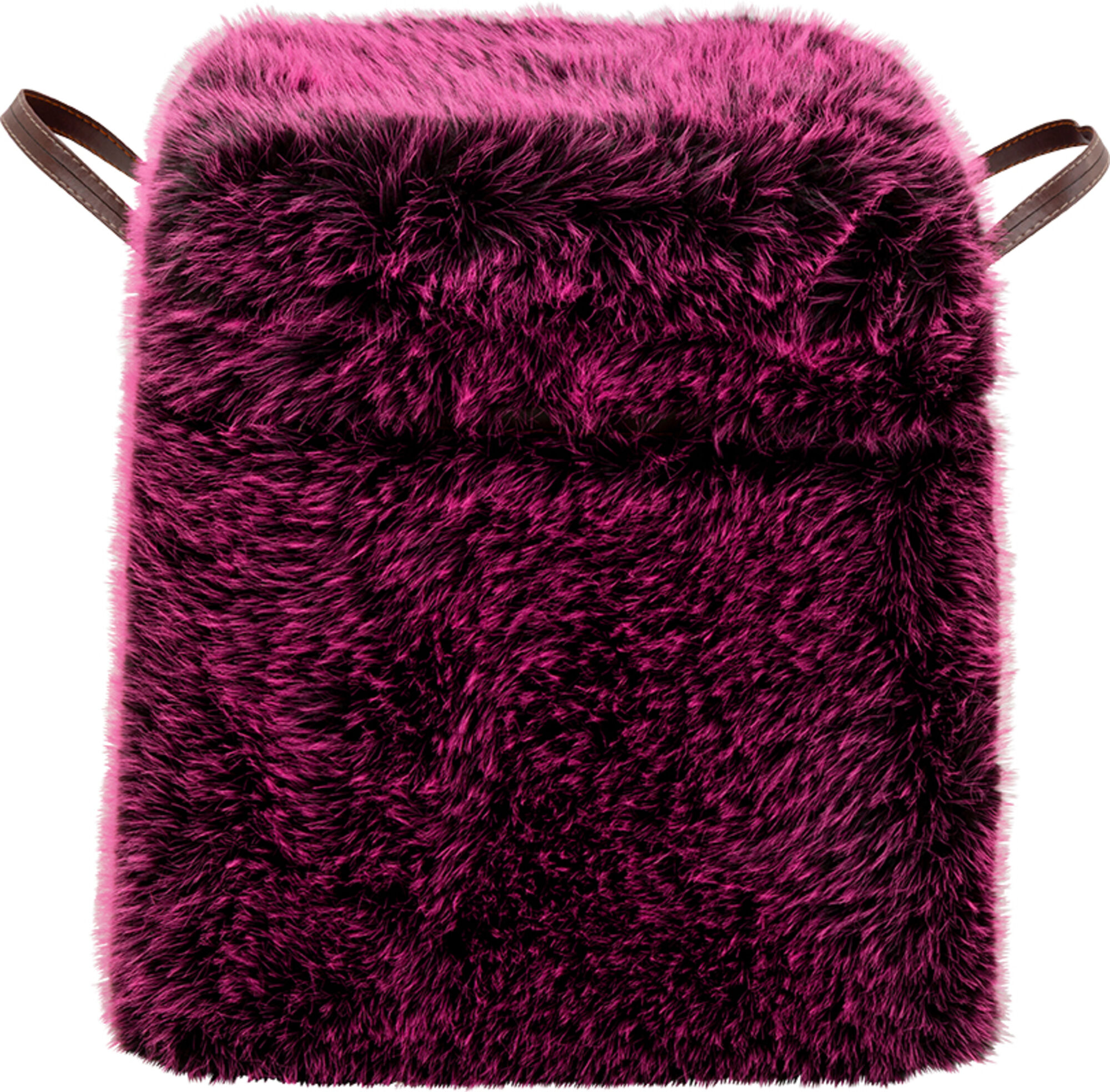 Taburete almacenaje Belt Rosa – Imagen-1.