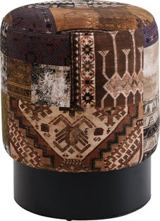 Stołek Cherry Tahiti czarny Ø36cm Limited – obraz-1
