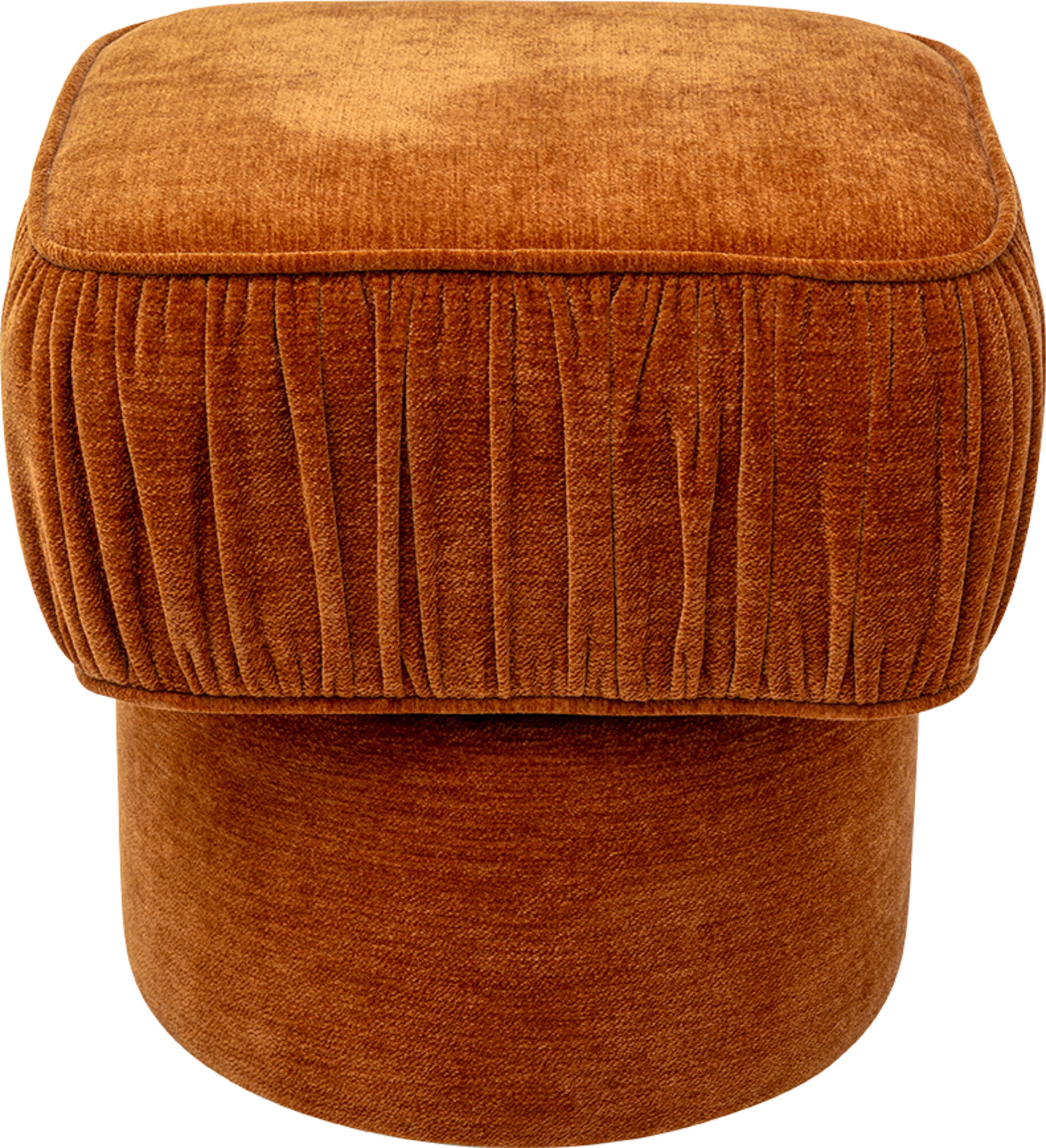 Tabure Lieve Square Brown 43x43cm – slika-1.