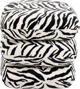 Sittpuff Pepino Tiger - Svart, 45 x 45 cm – bild-1.