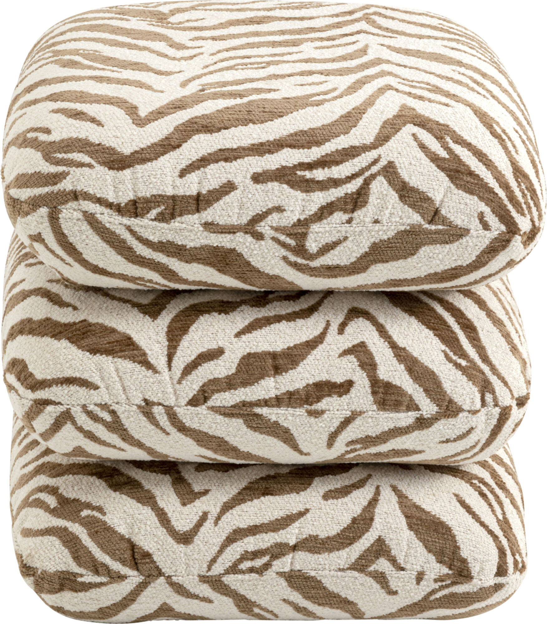 Pufas Pepino Tiger Brown 45x45cm – paveikslėlis-1.