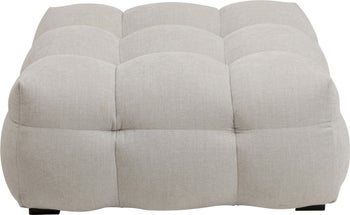 Stołek Salamanca kremowy 95x95cm – obraz-1