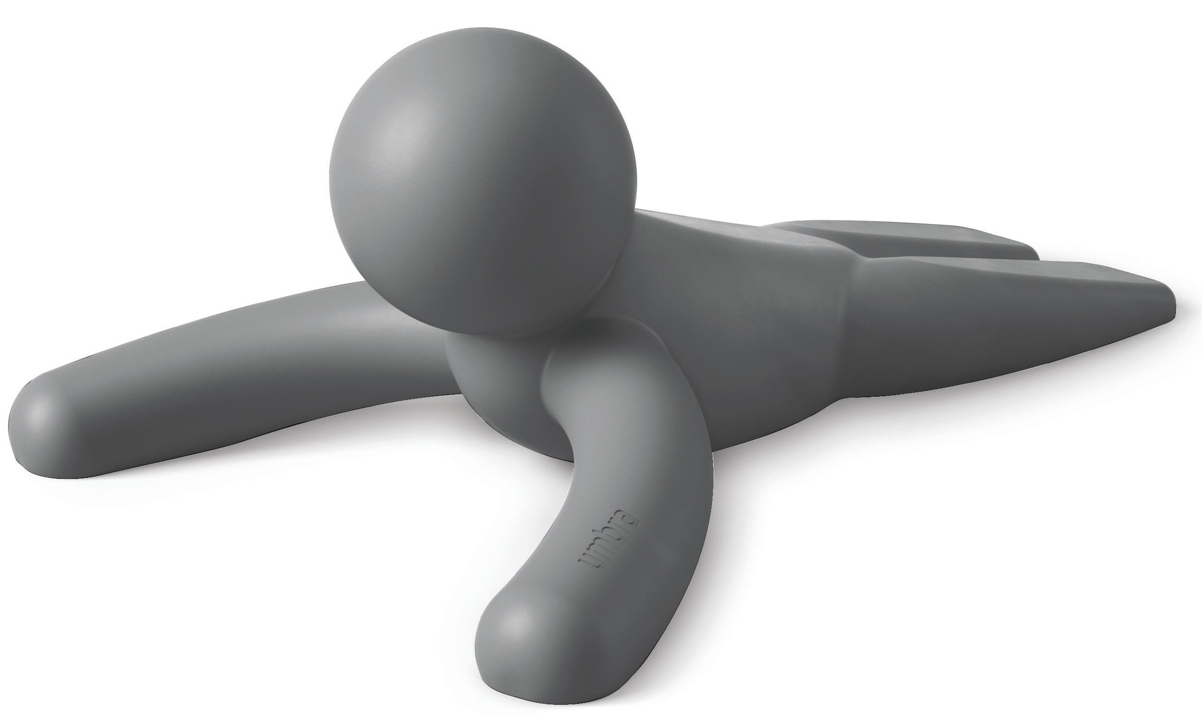 Stoper do drzwi ludzik szary – obraz-1