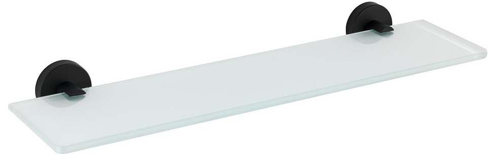 Стъклен рафт за баня Bosio black – изображение-1
