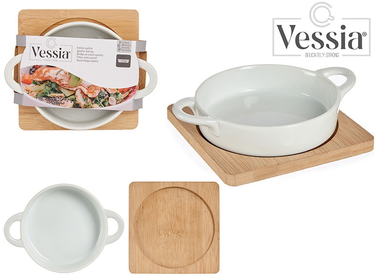 Съд за печене с бамбукова основа – изображение-1