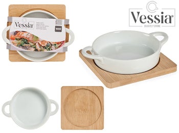 Съд за печене с бамбукова основа – изображение-1