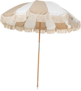 Parasol de rayas retro Ø220 cm – Imagen-1.