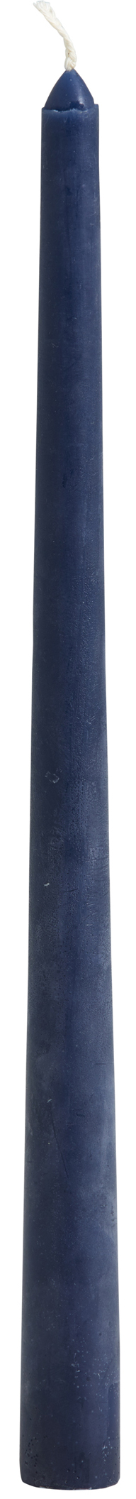 Świeca Nordi 30 cm ciemnoniebieska – obraz-1