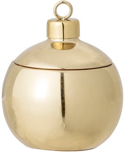 Świeca zapachowa Cozy 104 g złota – obraz-1