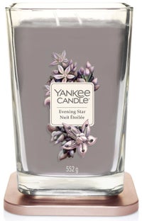 Świeca zapachowa duża kwadratowa z 2 knotami Yankee Candle Evening Star – obraz-1