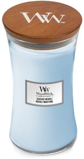 Świeca zapachowa duża Woodwick Seaside Neroli – obraz-1