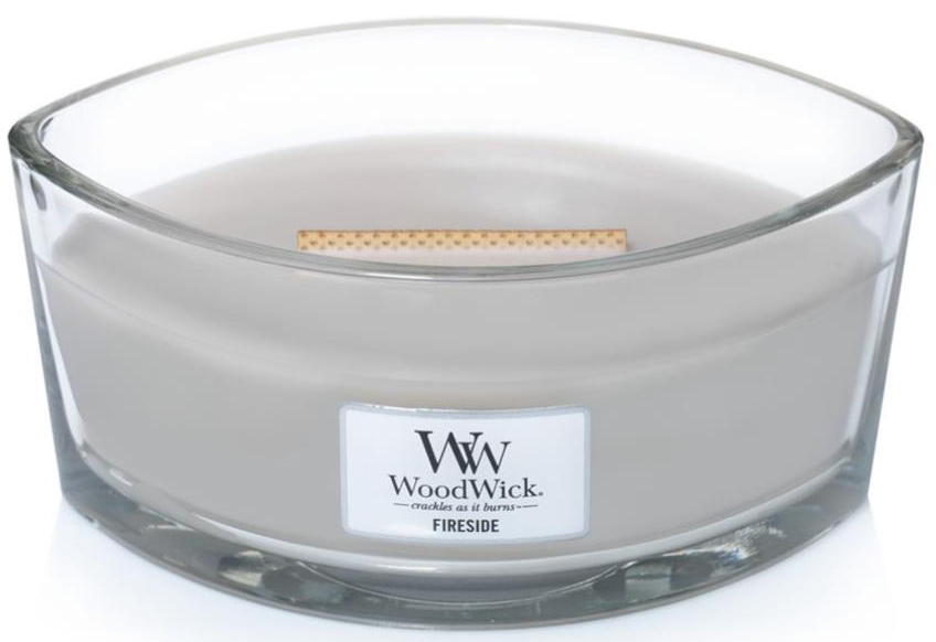 Świeca zapachowa Elipsa Woodwick Fireside – obraz-1