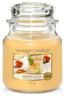 Świeca zapachowa średnia Yankee Candle Calamansi Cocktail – obraz-1