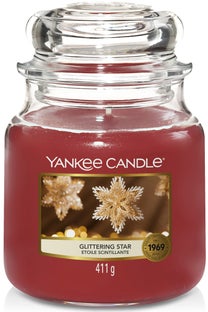 Świeca zapachowa średnia Yankee Candle Glittering Star – obraz-1
