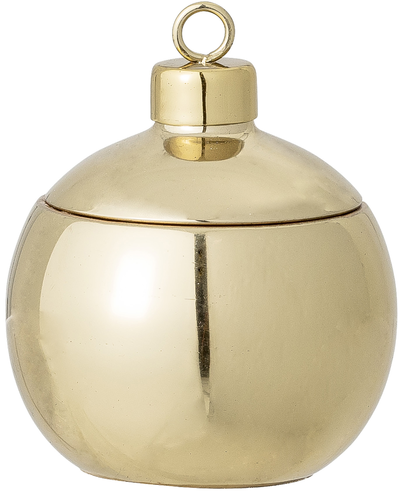 Świeca zapachowa Vintage 104 g złota – obraz-1