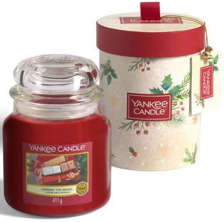 Świeca zapachowa w pudełku prezentowym Yankee Candle Unwrap The Magic – obraz-1