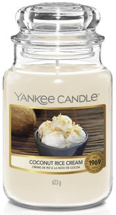 Świeca zapachowa Yankee Candle Coconut Rice Cream – obraz-1