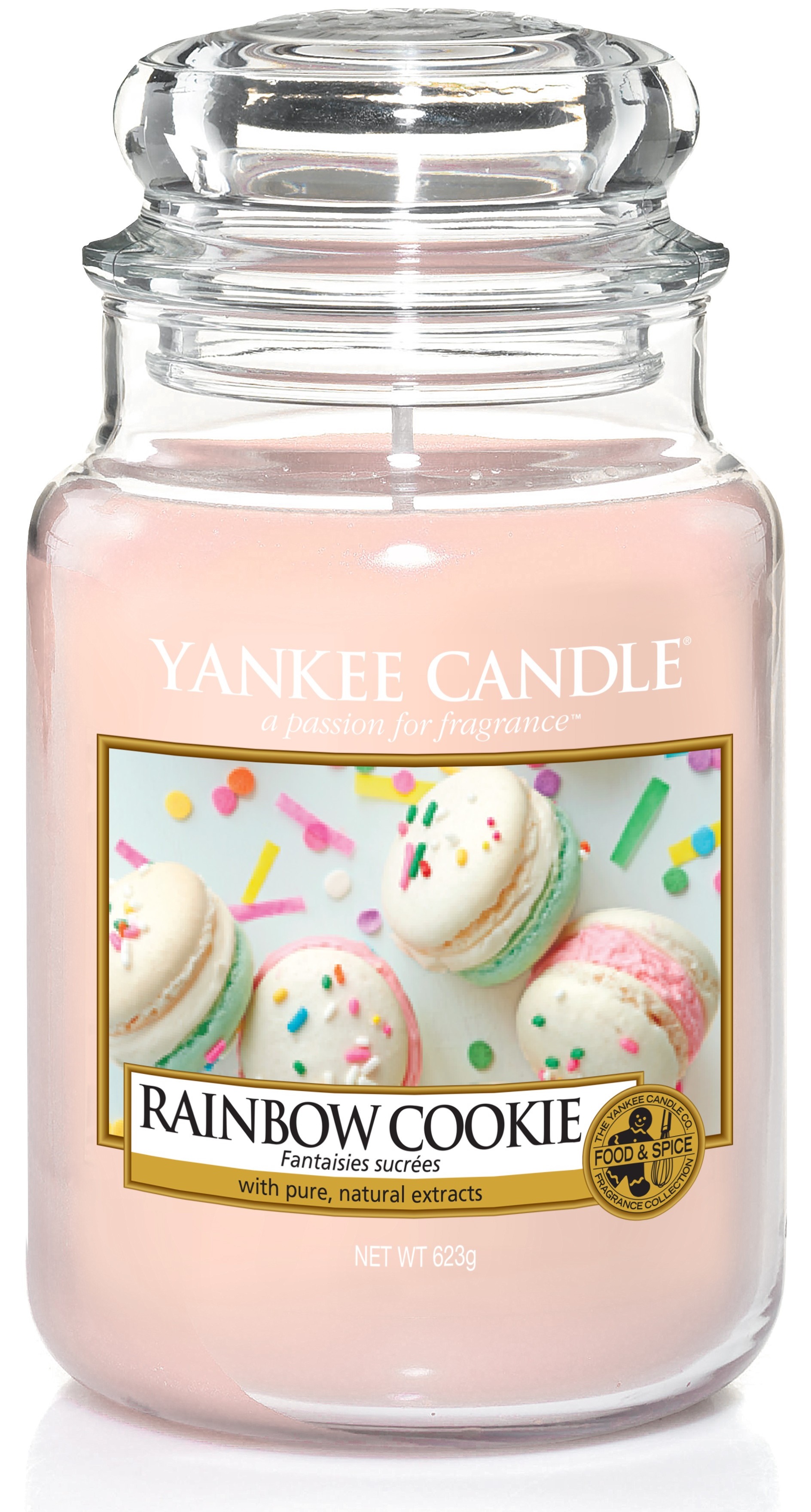 Świeca zapachowa Yankee Candle Rainbow Cookie – obraz-1