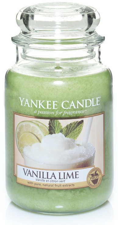 Świeca zapachowa Yankee Candle Vanilla Lime – obraz-1