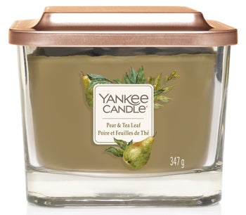 Świeca zapachowa z 3 knotami Yankee Candle Pear&Tea Leaf – obraz-1