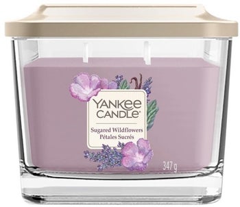 Świeca zapachowa z 3 knotami Yankee Candle Sugared Wildflowers – obraz-1