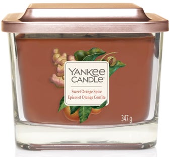 Świeca zapachowa z 3 knotami Yankee Candle Sweet Orange Spice – obraz-1