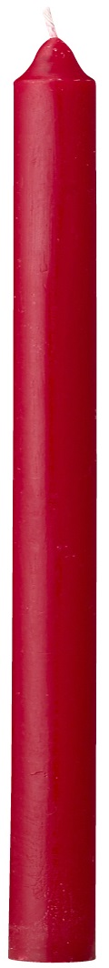 Świeczka Denija Ø1,2x13 cm czerwona – obraz-1