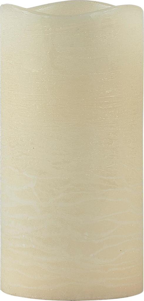 Świeczka LED Decor 10x20 cm kremowa – obraz-1