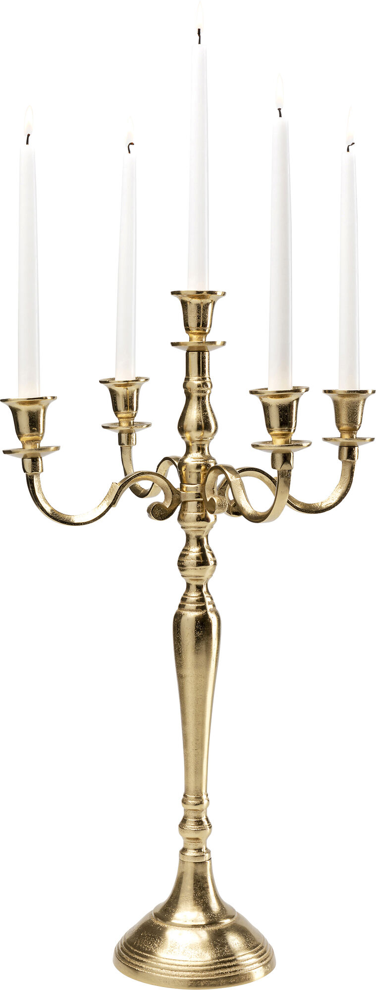 Świecznik Chalet 36x63 cm złoty – obraz-1