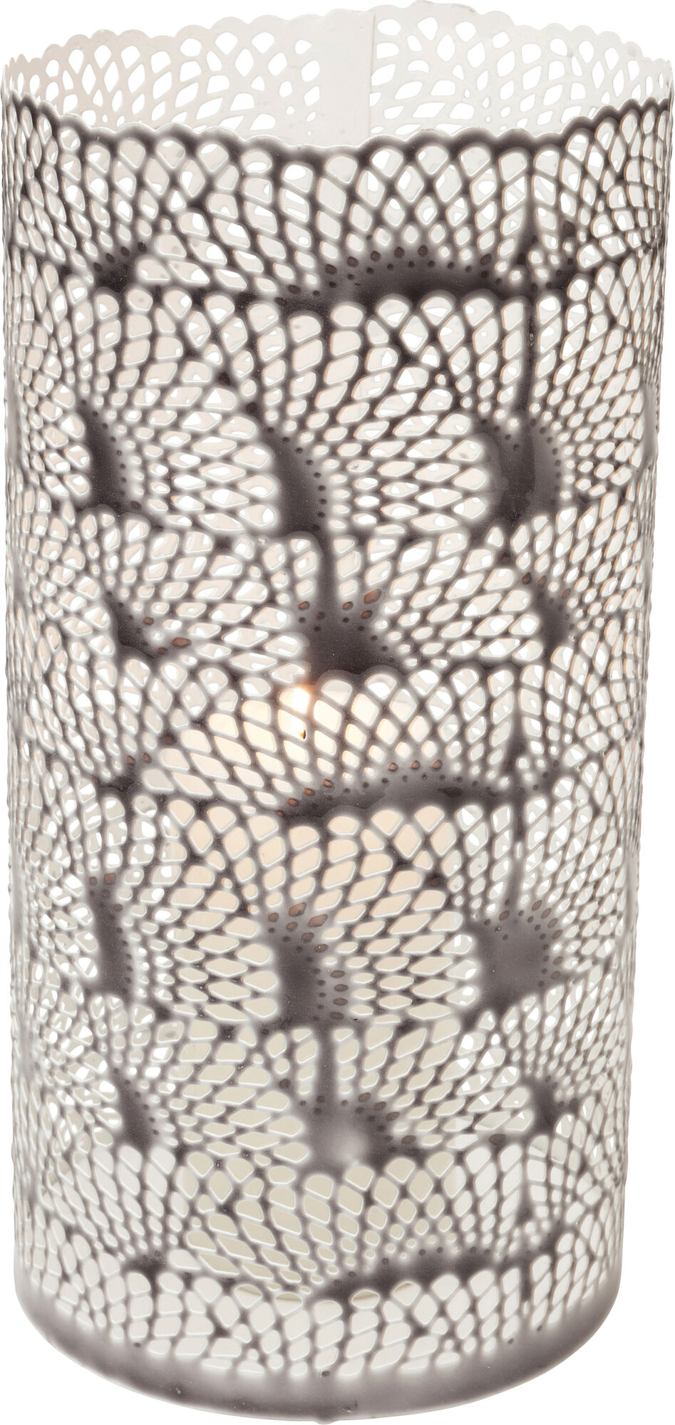 Świecznik Coralino Ø15x30 cm szary – grafika-1.