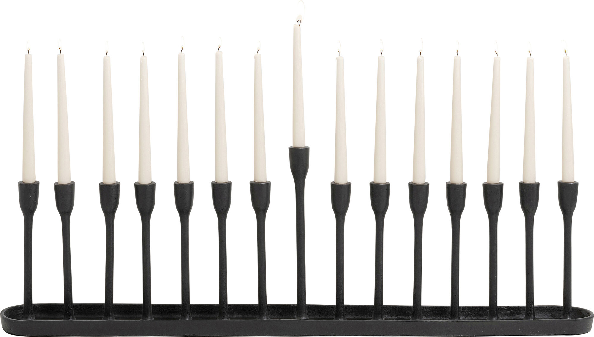 Candelabro Church negro 31cm – Imagen-1.