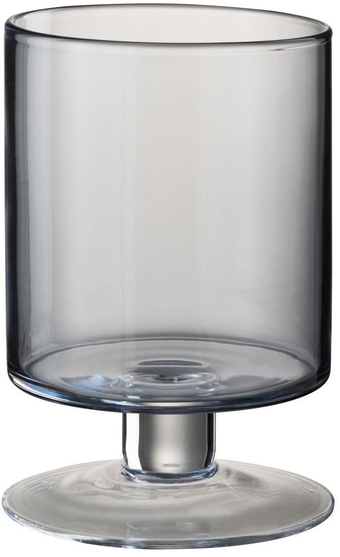 Świecznik Dubro Ø15x23 cm niebieski – obraz-1