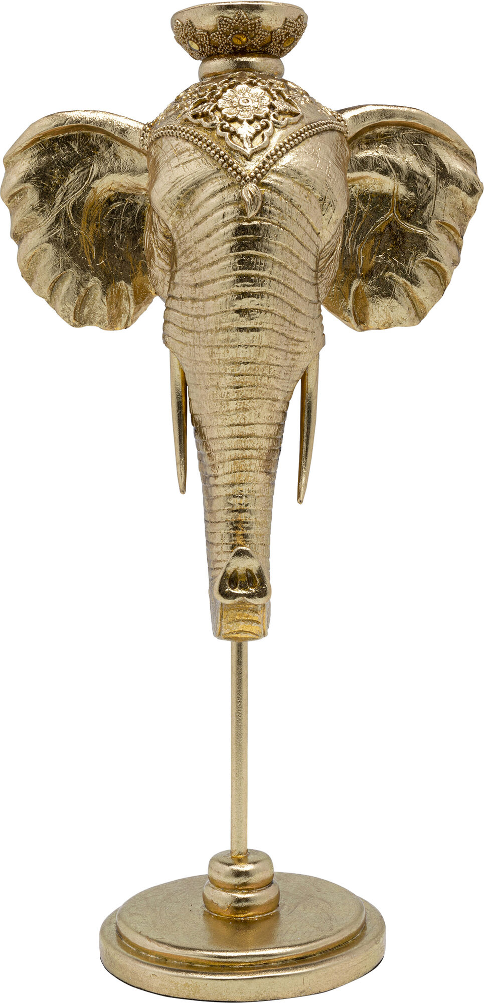 Svijećnjak Elephant Head Gold 49cm – slika-1.