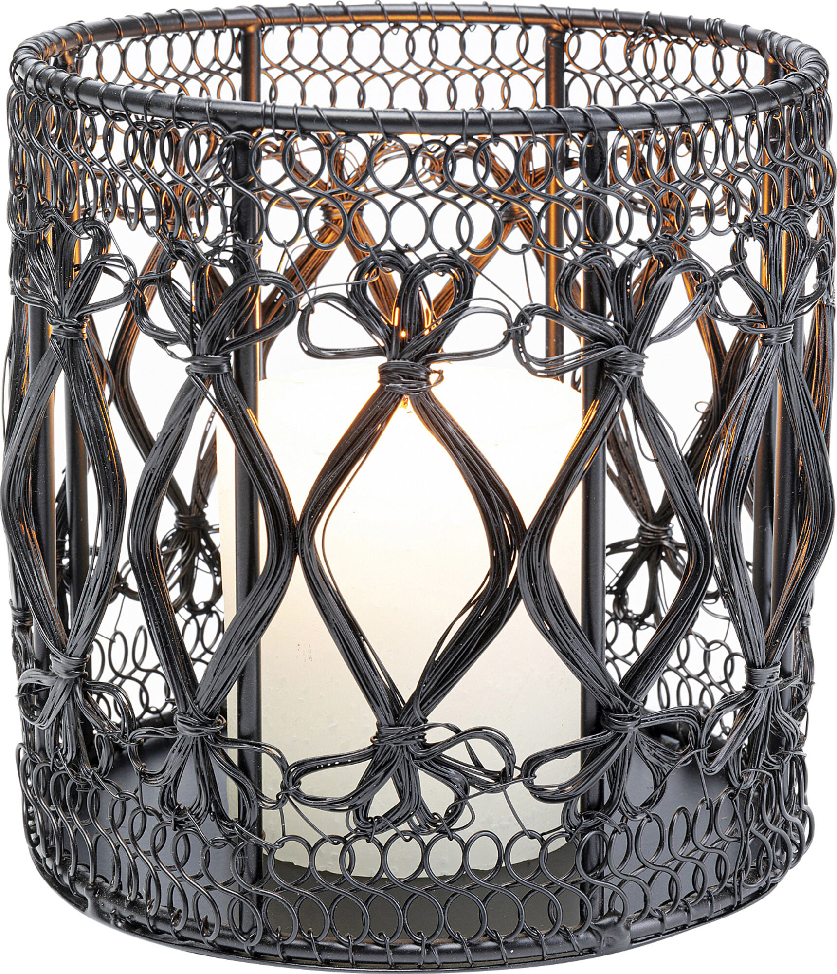 Storm Lamp Hayat Black 15cm – Imagen-1.