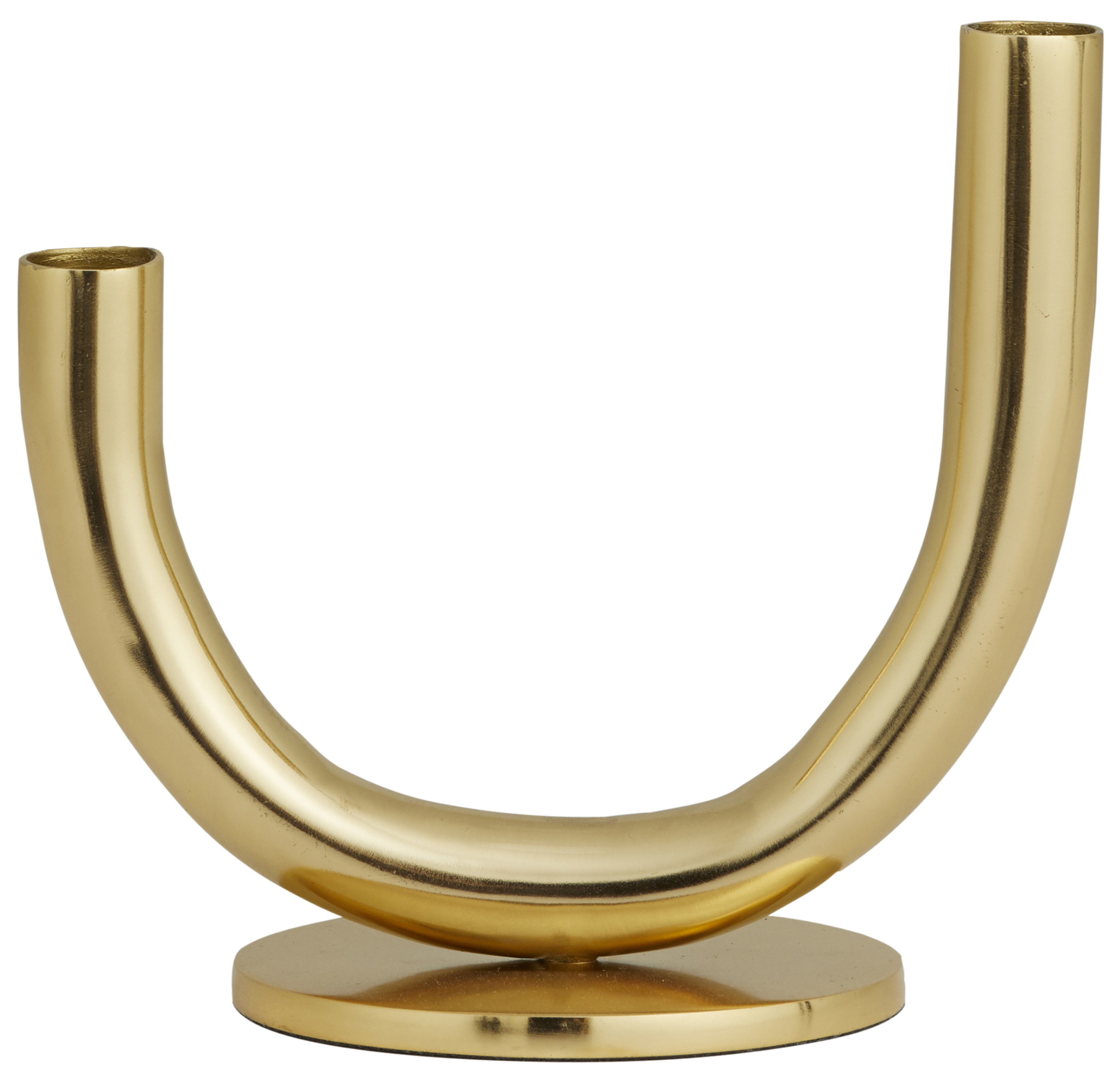 Świecznik Hitra 19x17 cm złoty – obraz-1