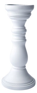 Świecznik Ignis 12x28 cm biały – obraz-1
