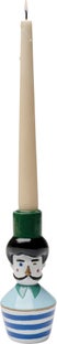 Świecznik kolorowy lord na świecę stożkową 16 cm – obraz-1