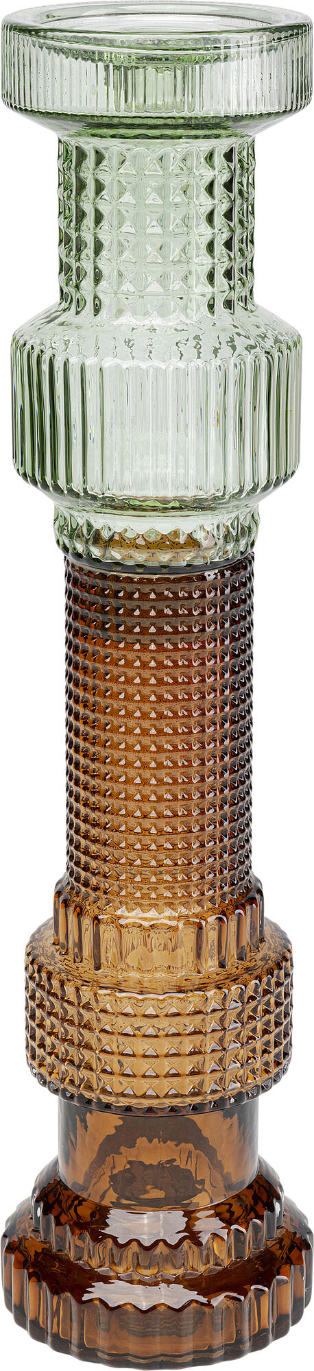 Candle Holder Marvelous Duo Green Brow – billede-1.