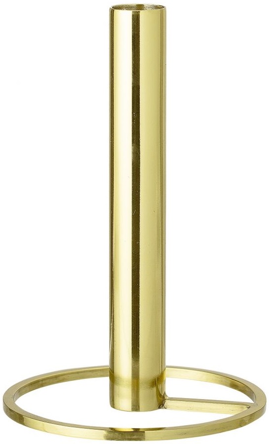 Świecznik Mette Ø12x18 cm złoty – obraz-1