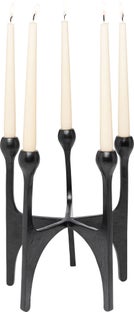 Свещник Stacky Black 31cm – изображение-1.