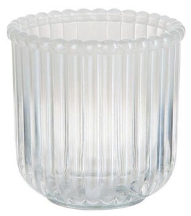 Świecznik na tealighty Clanis Ø8x8 cm transparentny – obraz-1