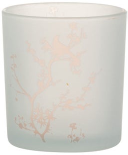 Świecznik szklany transparentny Ø8x8 cm – obraz-1