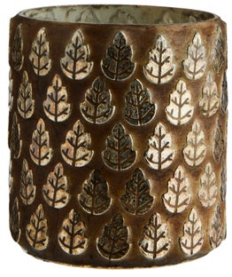 Świecznik na tealighty Jim Ø7x8 cm miedziany – obraz-1