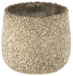 Świecznik na tealighty Pearl Ø7x7 cm złoty – obraz-1