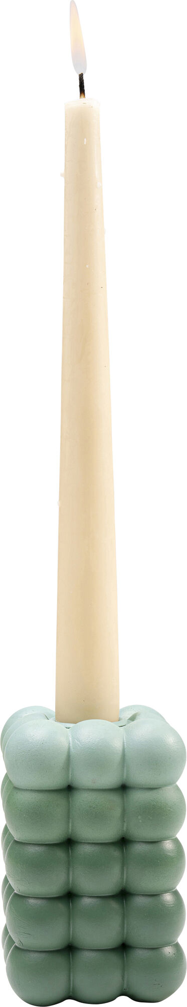 Zöld Palle Gyertyatartó 10cm – kép-1.