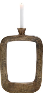 Žvakidė Tanu Brass 40cm – paveikslėlis-1.