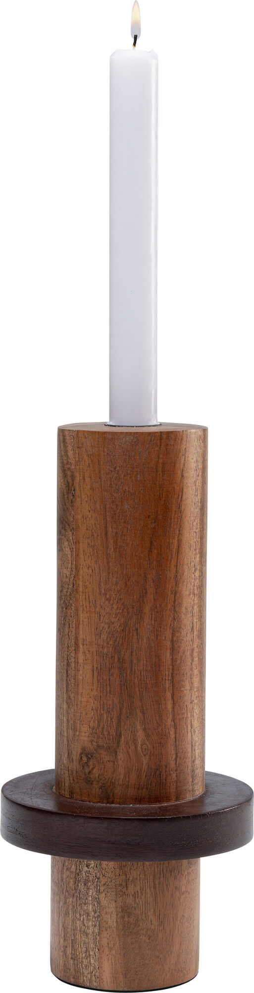 Fa Tetris Gyertyatartó 25Cm – kép-1.