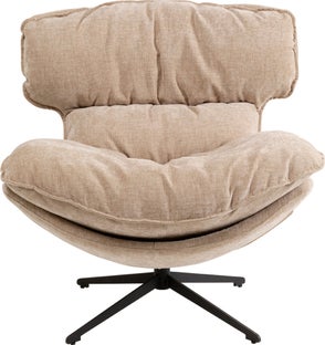 Sillón giratorio Calmy Beige – Imagen-1.