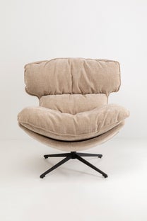 Drejelænestol Calmy Beige – billede-1.